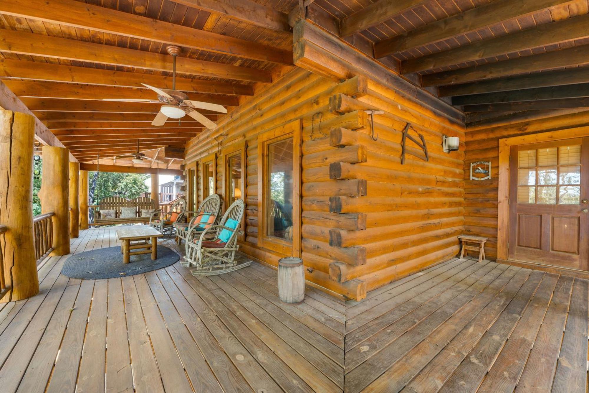 The Lazy K Cabin Cabin Branson Exterior foto